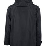 Parka con cappuccio in nero Laminar - uomo 