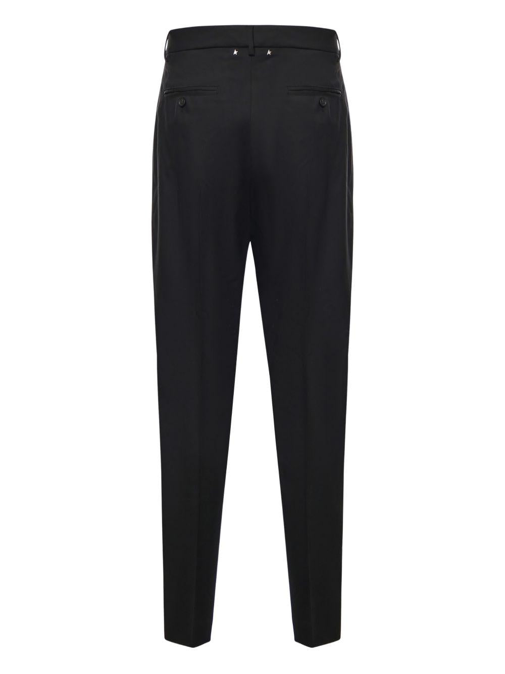 Pantaloni con borchie in nero Golden goose - uomo 
