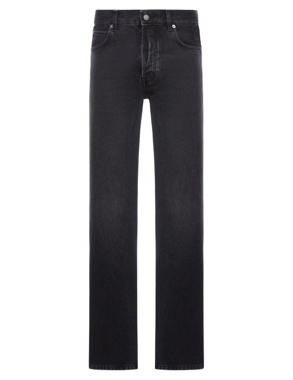 Jeans dritti con tasche in nero Haikure - uomo 