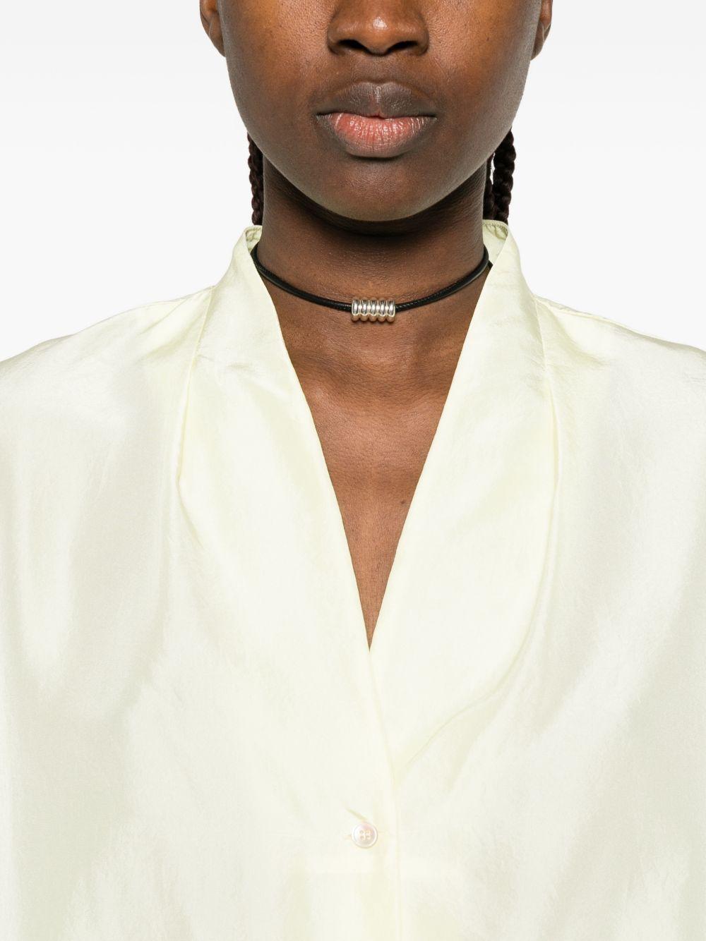 Camicia in seta in giallo Forte forte - donna 
