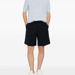 Pantaloncini con coulisse e pieghe in blu Briglia 1949 - uomo 