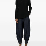 Camicia a maniche lunghe in nero Forte forte - donna 