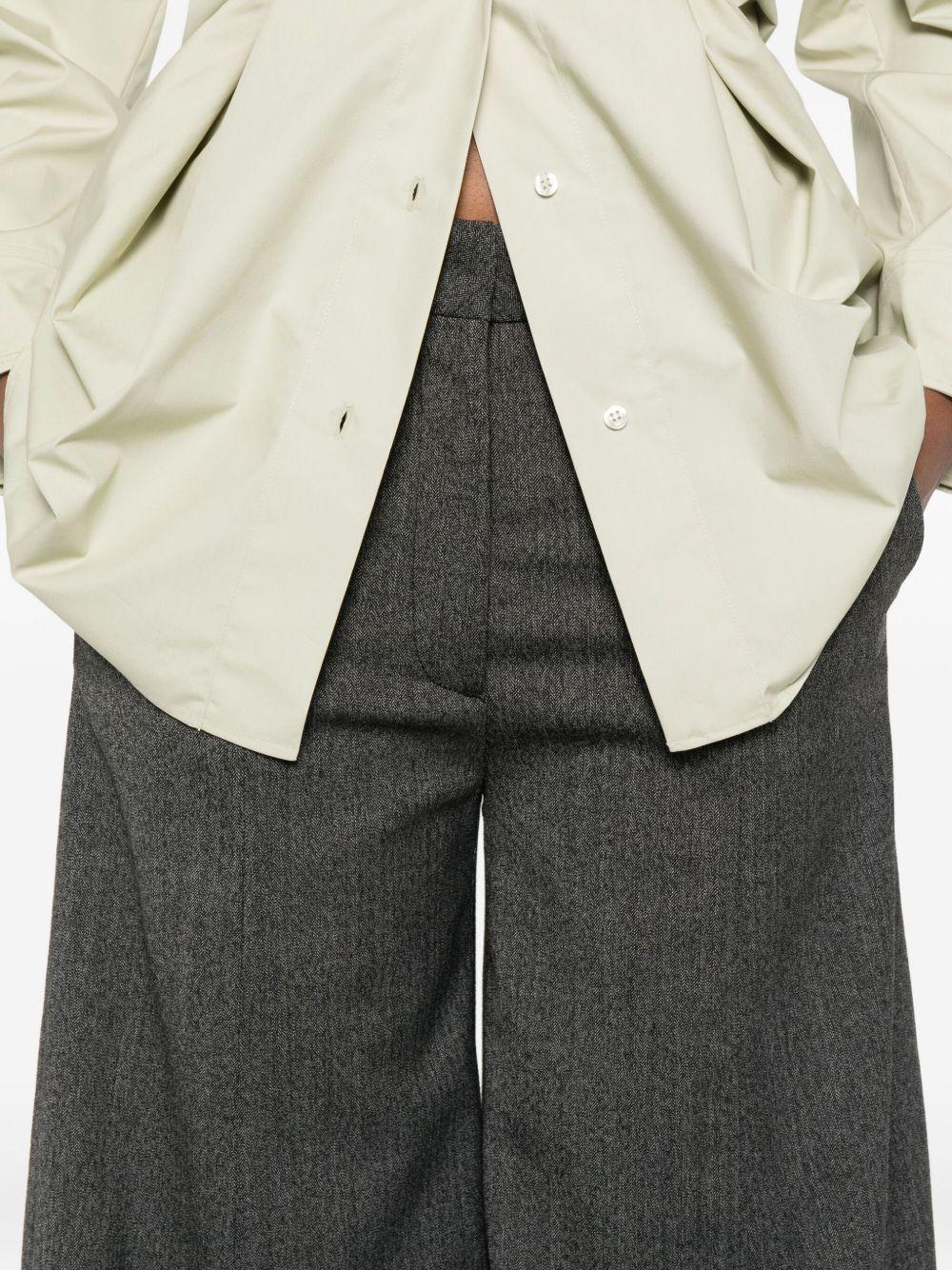Pantaloni a gamba ampia in grigio The latest - donna 