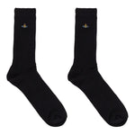 Calzini con ricamo Orb in nero Vivienne westwood - donna 