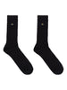 Vivienne Westwood Black Orb Embroidered Socks - Women