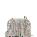 Clutch Venus piccola con cristalli in argento Benedetta Bruzziches - donna 