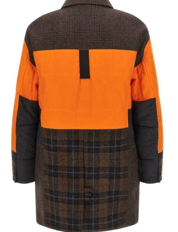 Cappotto patchwork filson multicolore  Junya Watanabe - uomo 