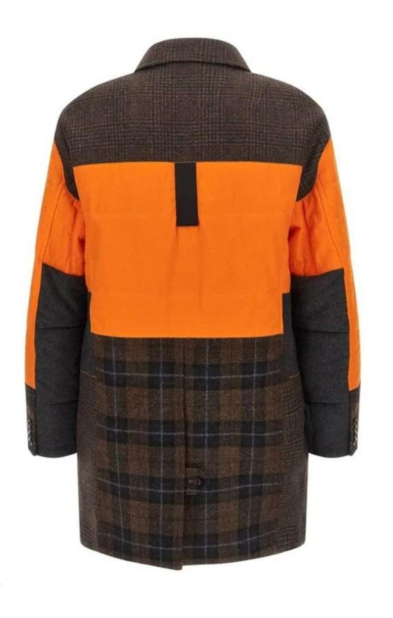 Cappotto patchwork filson multicolore  Junya Watanabe - uomo 