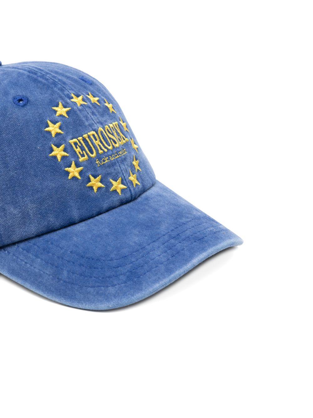 Cappello da baseball con ricamo a stella in blu Carne bollente - uomo 