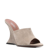 Mules nina in grigio taupe Paris texas - donna 