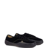 Sneakers in velluto a coste coupe in nero 