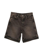 Shorts denim con cinque tasche in nero Represent - uomo 