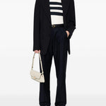 Pantaloni dritti First Class in blu BLAZÉ MILANO - donna 