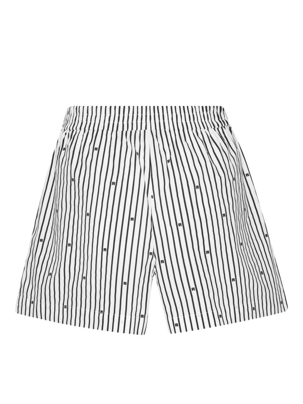 Shorts con logo in bianco Rotate Sunday - donna 