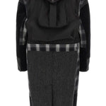 Cappotto patchwork Filson in nero  Junya Watanabe - uomo 