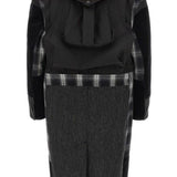 Cappotto patchwork Filson in nero  Junya Watanabe - uomo 