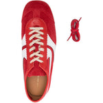 Sneakers a righe basse in rosso Dries van noten - uomo 