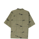 Camicia a quadri in verde Undercover - uomo 