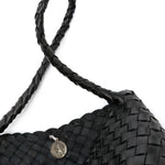 Borsa a spalla rosanna in nero Dragon diffusion - donna 