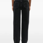 Jeans di cotone in grigio Loulou de saison - donna 