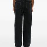 Jeans di cotone in grigio Loulou de saison - donna 