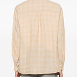 Camicia a righe above in beige Our legacy - uomo 
