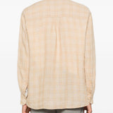 Camicia a righe above in beige Our legacy - uomo 