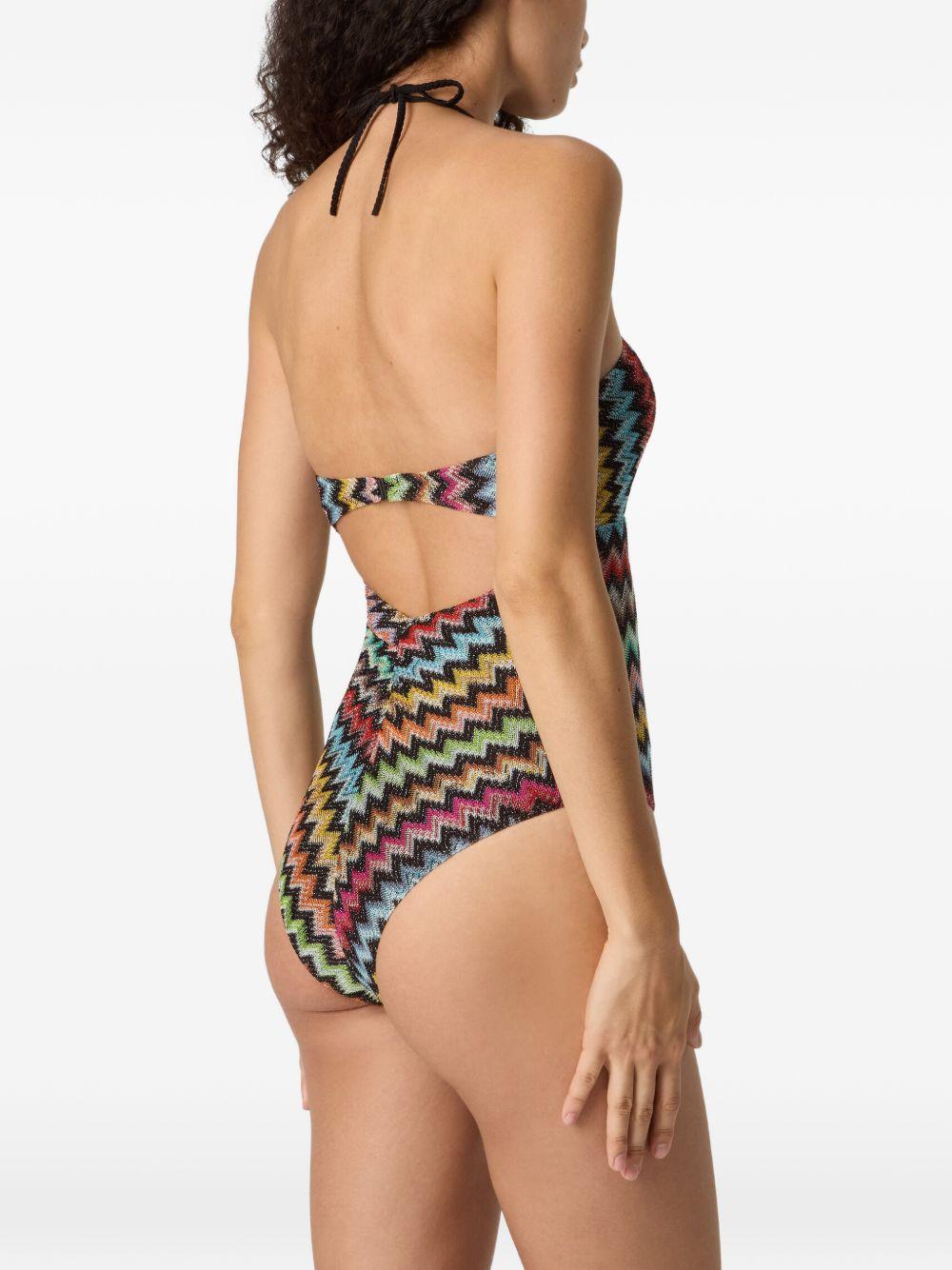 Costume con motivo a zigzag in multicolore Missoni - donna 