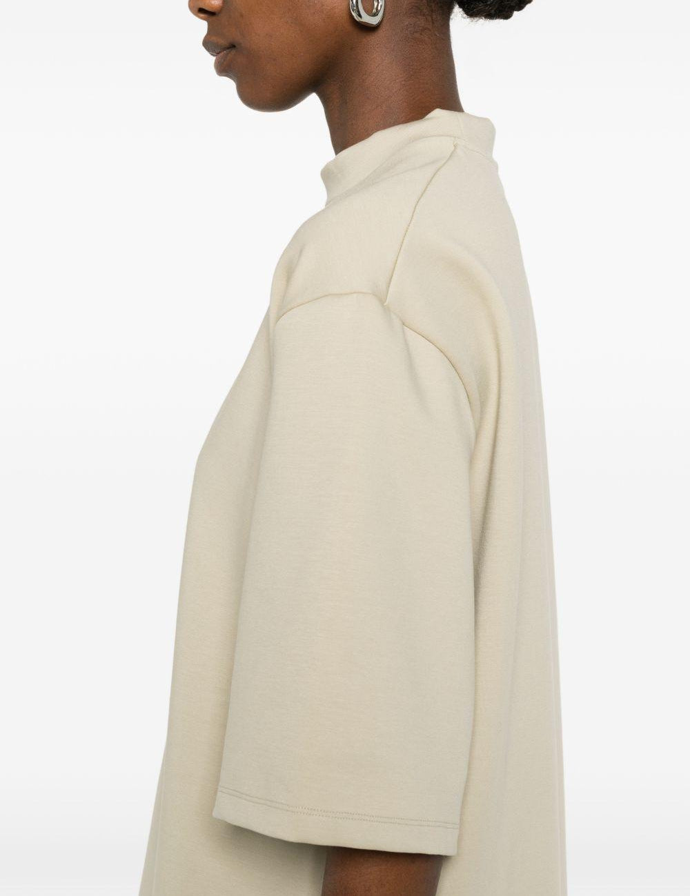 Abito t-shirt in beige WARDROBE.NYC - donna 