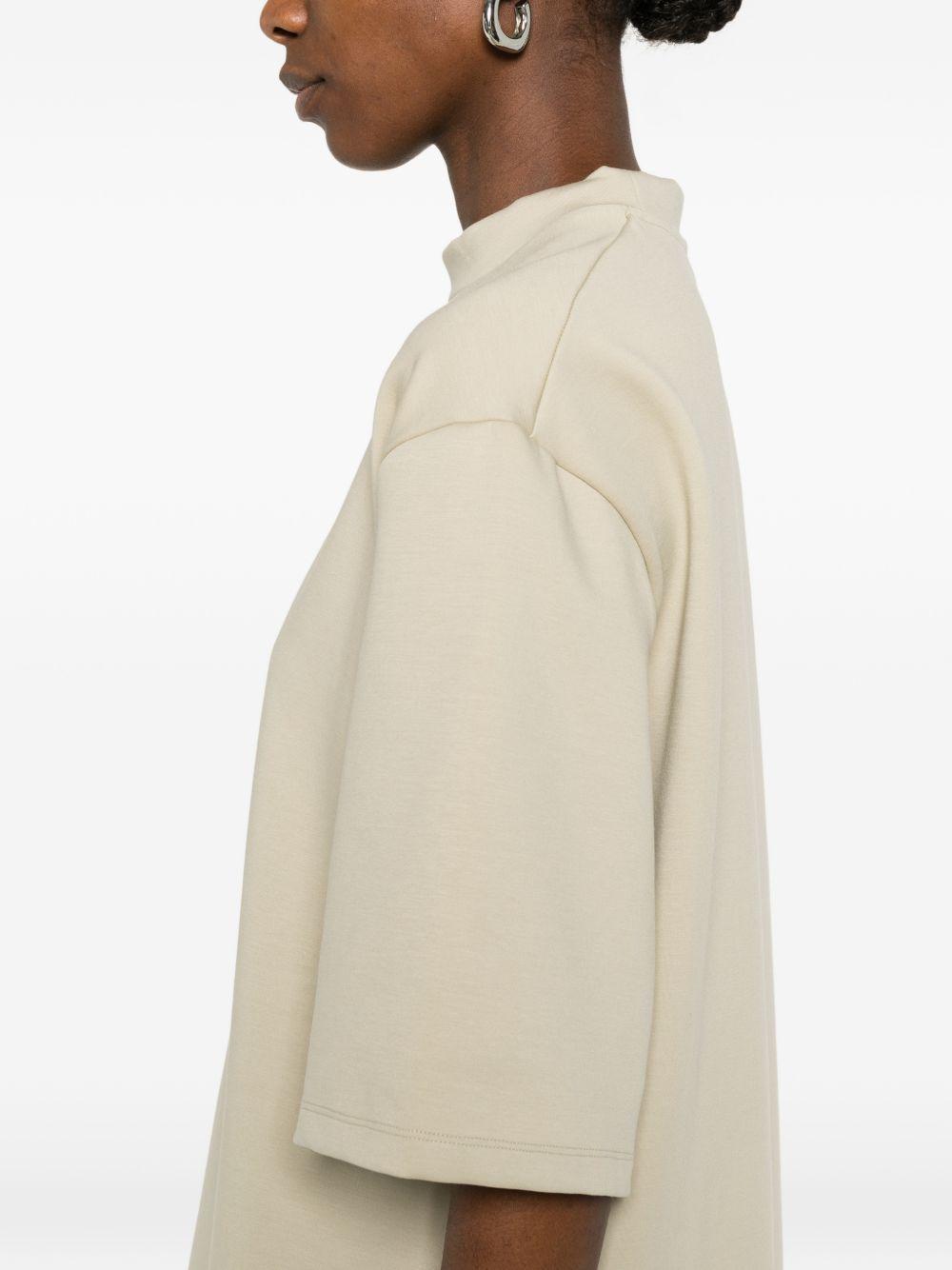 Abito t-shirt in beige WARDROBE.NYC - donna 