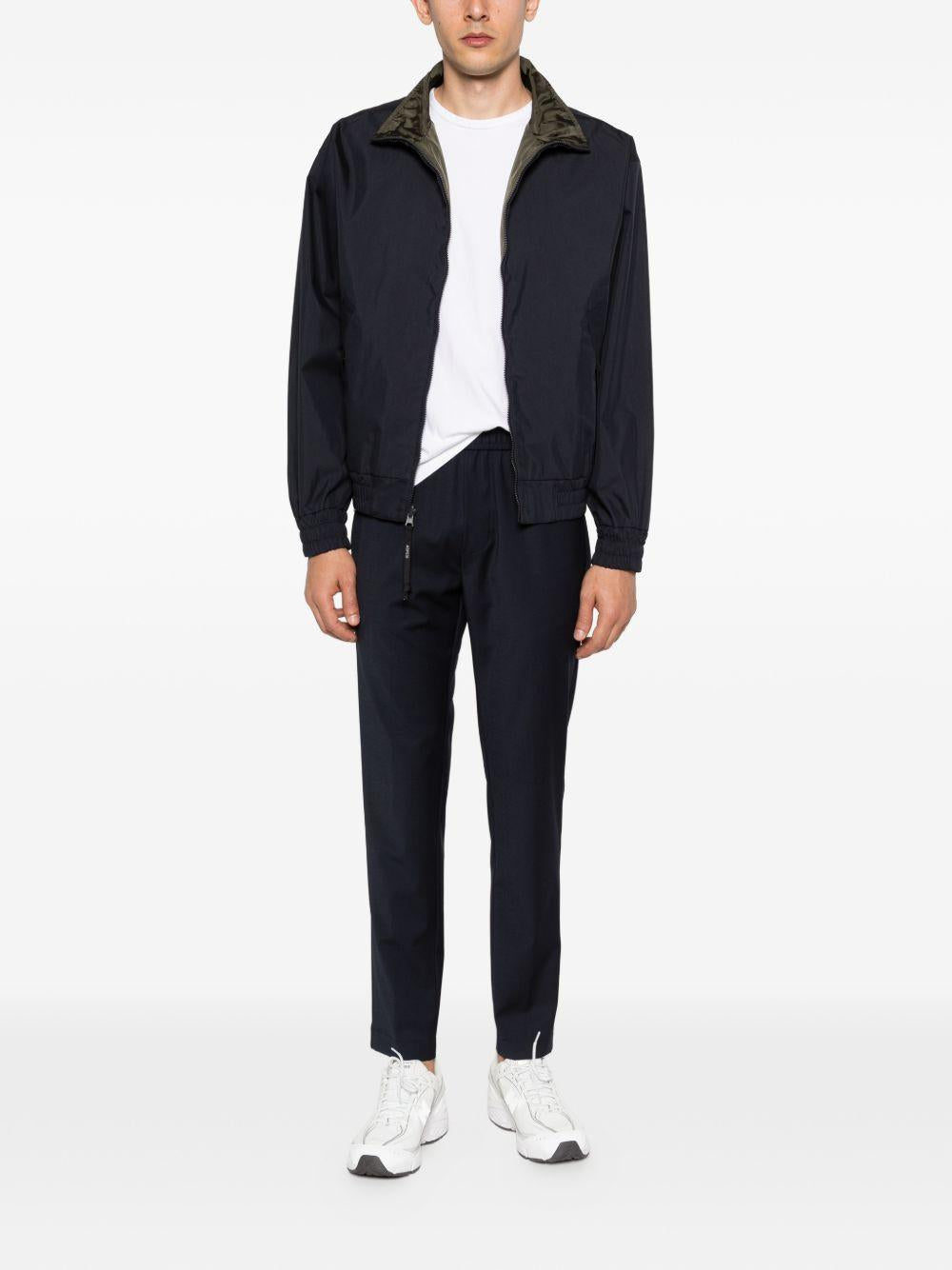 Giacca con zip in blu Aspesi - uomo 