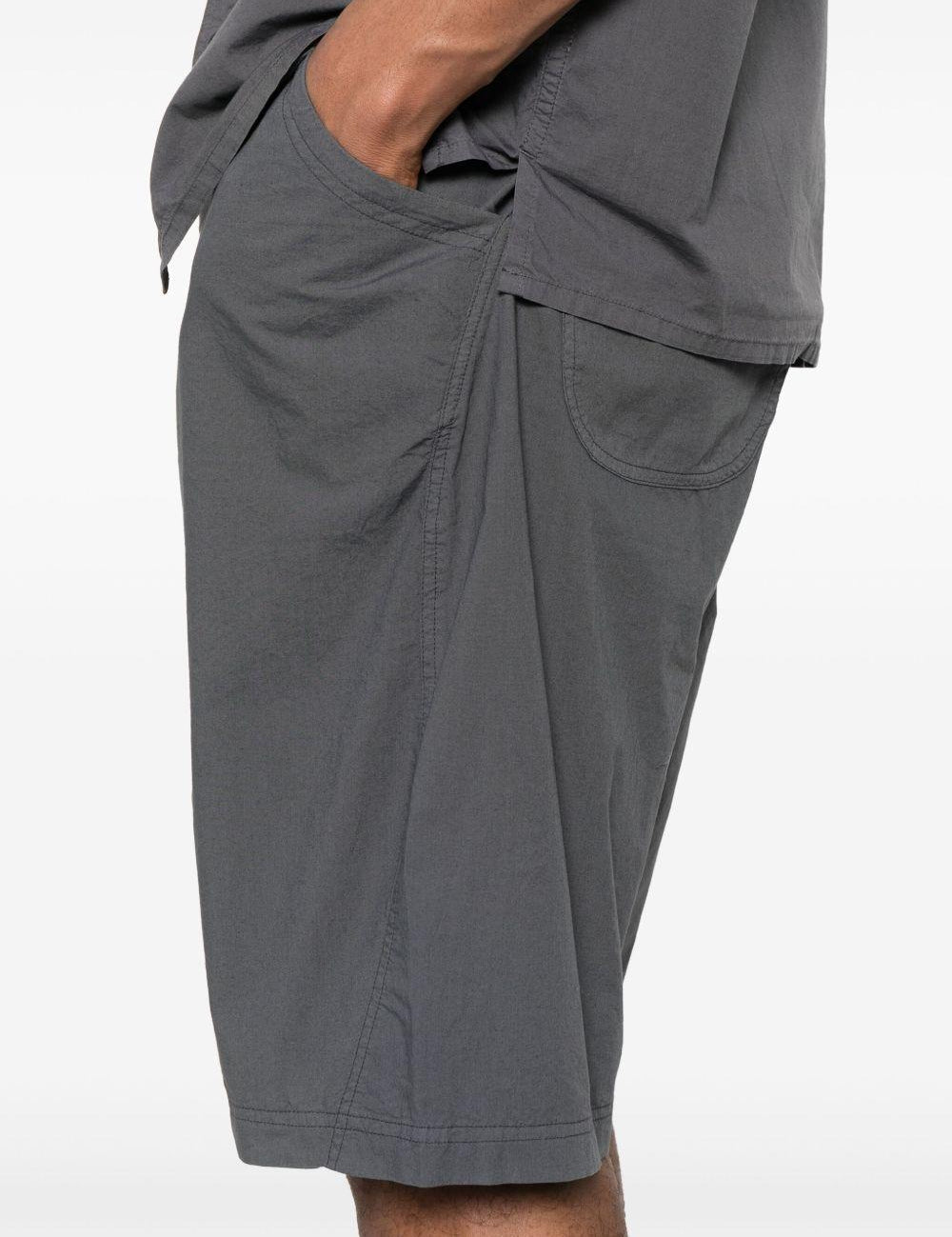 Bermuda twisted in grigio medio YMC - uomo 