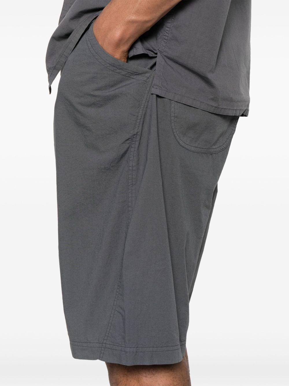 Bermuda twisted in grigio medio YMC - uomo 