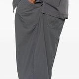 Bermuda twisted in grigio medio YMC - uomo 