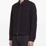 Giacca herman con zip in nero Second layer - uomo 