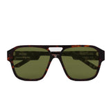 Occhiali da sole in acetato in marrone Face.hide - unisex<BR/><BR/> 