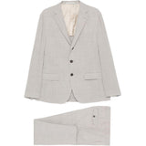 Completo monopetto in grigio Eleventy - uomo 
