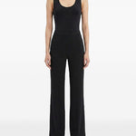 Body opaque con scollatura a u in nero Wardrobe NYC - donna 