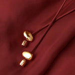 Gonna lunga con volant Aster in bordeaux Zimmermann - donna 