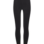 Leggings a vita alta in nero Wolford - donna 