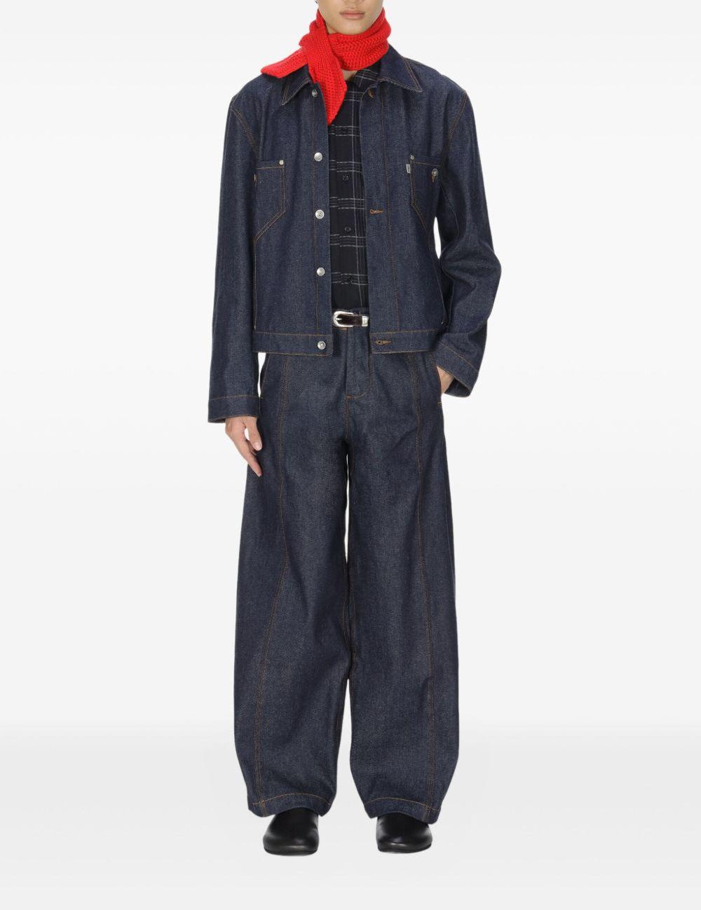 Giacca denim Loft in blu Ymc - uomo 