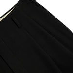 Pantaloni con pieghe in lana in nero Comme des garcons homme plus - uomo 