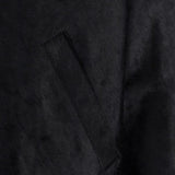 Giacca in pelle con bottoni in nero Sunflower - uomo 