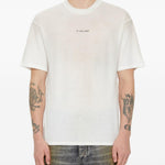 T-shirt in jersey in bianco 44 label group - uomo 