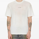 T-shirt in jersey in bianco 44 label group - uomo 