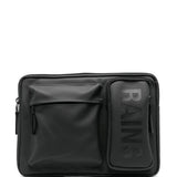 Borsa porta pc Texel in nero Rains - uomo 