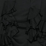T-shirt con balze in nero Comme des garcons - donna 