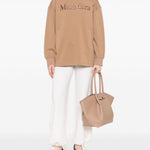 Pantaloni con vita elasticizzata in bianco Maxmara - donna 