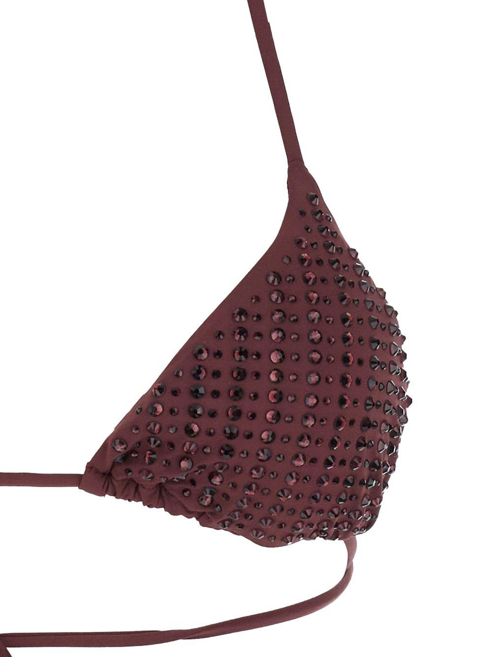 Set bikini a triangolo in marrone Venuja - donna 