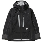 Giacca antipioggia pertex® shield in nero And wander - uomo 